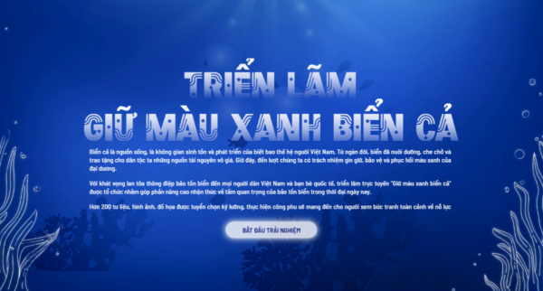 Triển lãm Giữ màu xanh biển cả